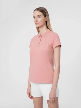 KOSZULKA DAMSKA 4F POLO T-SHIRT POLÓWKA BAWEŁNIANA