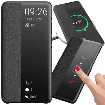 Etui do Galaxy A14 5G, Smart View Leather