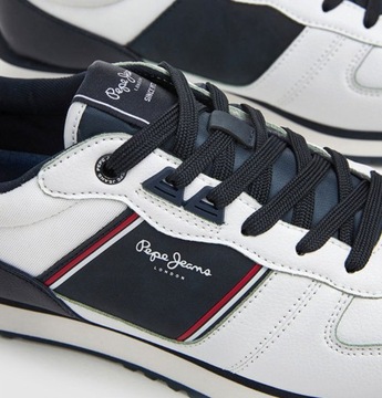 Pepe Jeans buty Tour Club Basic PMS30882 800 biały 42