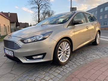 Ford Focus III Kombi Facelifting 1.0 EcoBoost 125KM 2014 navi alu 17&#039; PDC P+T climatronic, zdjęcie 14