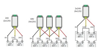 Балансир напряжения аккумуляторной батареи Pulsar AWZ643 24 В