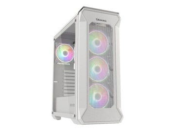 Obudowa GENESIS Irid 505 ARGB V2 Midi Biała Okno OUTLET