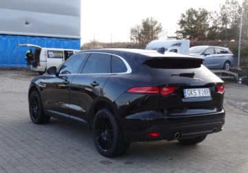 Jaguar F-Pace SUV 3.0 TDV6 300KM 2016 Jaguar F-Pace 3.0D 300KM Automat Led Skora Navi Bezwypadkowy Zarejestrowany, zdjęcie 6