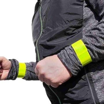 САМОЗЖИМНАЯ СВЕТООТРАЖАЮЩАЯ ЛЕНТА ДЛЯ ВЕЛОСИПЕДНЫХ РУК, 30 см