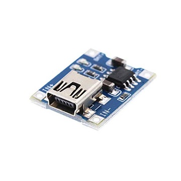 Модуль зарядного устройства для литий-ионных аккумуляторов с TP4056 MINI USB 1A