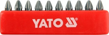 GROTY DO WKRĘTARKI 10SZT. PH2x25 S2 YATO