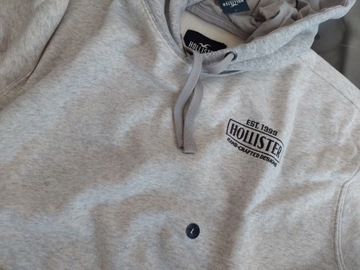 Hollister by Abercrombie - Logo Graphic Hoodie - L -