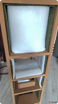 Демпфирующий коврик для корпуса динамика, 5 см, нетканый вата, звукоизоляция.