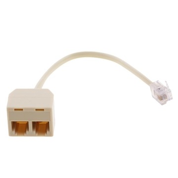 RJ11 6P4C Adapter rozdzielacza linii telefonicznej