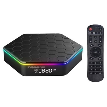 T95Z Plus Smart TV Box - Android 12.0, 6K HD Media Streaming, Quad Core CPU
