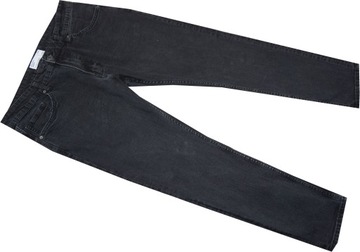 BERSHKA_44_ SPODNIE jeans z elastanem SKINNY 7/8 V487