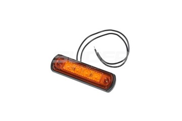 LAMPA OBRYSOWA POMARAŃCZOWA LED 12-24V HOR65