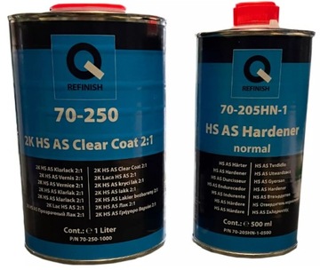 Q-REFINISH LAKIER HS SR 1L KPL 70-250