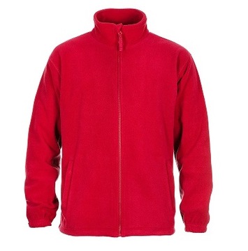 Polar CZERWONY CIEPŁA BLUZA POLAROWA R. XL