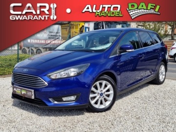 Ford Focus III Kombi Facelifting 1.5 EcoBoost 150KM 2017 Ford Focus 1.5 EcoBoost 150Ps Navi Alu Ledy Sliczny Gwarancja 1.5 Benzyna