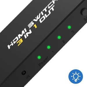 РАЗДЕЛИТЕЛЬ 3x HDMI 4K FULL HD