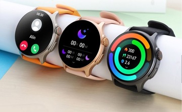 SMARTWATCH Rubicon AMOLED 466x466 BT ЗВОНКИ 360 мАч SMS ШАГИ ЧСС