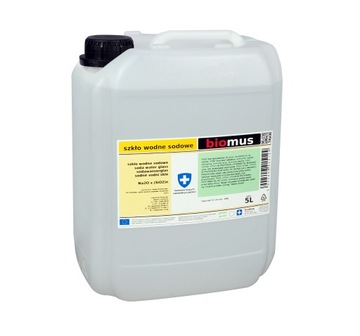 SZKŁO WODNE SODOWE R-134 5L ok 7kg BIOMUS