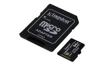 Карта microSDHC KINGSTON Canvas Select Plus 64 ГБ