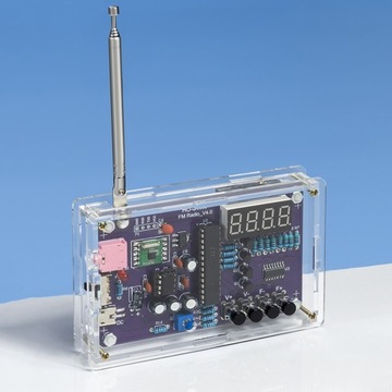 Цифровой дисплей FM-радио с корпусом Diy Kit