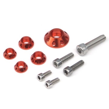 Пластиковый крепежный болт и гайка комплект черный YCF грязи питбайк кросс