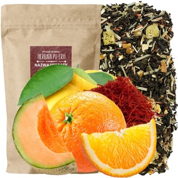 Herbata czerwona Pu-Erh CHILLI MELON 50g SLIM FIT