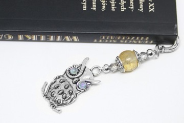 ЗАКЛАДКА СОВА СОВА КВАРЦ шкатулка