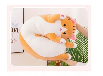 Подушка Kitty длиной 130 см, плюшевый талисман кота
