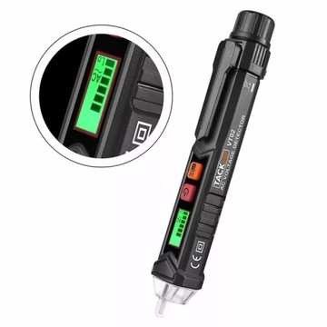 TACKLIFE VT02 BEZDOTYKOWY POZIOMY TESTER NAPIĘCIA AC MIERNIK