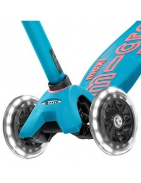 MAXI MICRO DELUXE LED AQUA Scooter