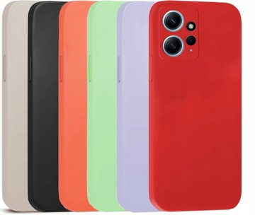 ЧЕХОЛ ДЛЯ XIAOMI REDMI ПРИМЕЧАНИЕ 12 / 12 4G СИЛИКОНОВАЯ МЯГКАЯ ЗАЩИТА КАМЕРЫ + СТЕКЛО