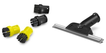 PAROWNICA KARCHER SC5 EasyFix 2200W + DYSZA DO MYCIA OKIEN + 4 SZCZOTECZKI