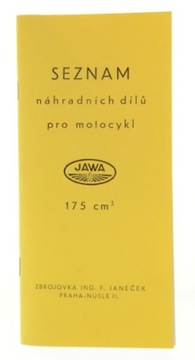 Katalog części Jawa 175 Special 65 str.