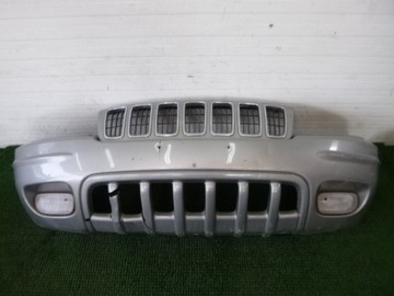 JEEP WJ 99-04 ZDERZAK PRZEDNI GRILL HALOGENY KPL