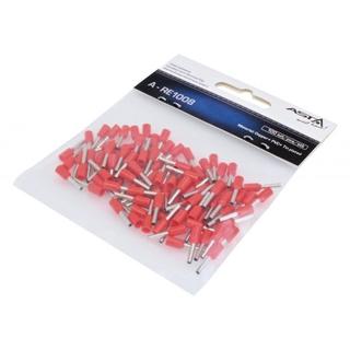 TULEJKI IZOLOWANE KABLOWE KOŃCÓWKI 1mm² 100SZT