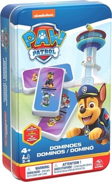 Игра PAW PATROL, домино в банке