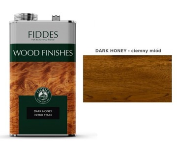 FIDDES Bejca nitro-olejowa do podłóg, mebli NITRO DARK HONEY 5L ciemny miód
