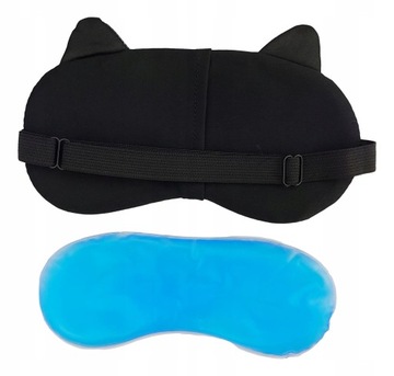 MASKA OPASKA NA OCZY DO SPANIA CHŁODZĄCA Z ŻELEM