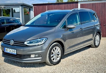 Volkswagen Touran III 2.0 TDI 150KM 2016 Volkswagen Touran 2.0 TDI CR TOP LED DSG Nvi kamera PDC Highline Panorama, zdjęcie 11