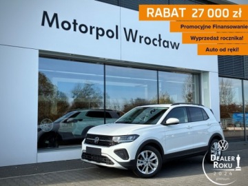 Volkswagen T-Cross SUV Facelifting 1.0 TSI 115KM 2025 Volkswagen T-Cross Life Plus 1.0 TSI DSG