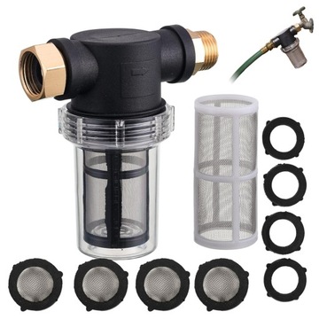 УСТАНОВКА ФИЛЬТР ТОНКОЙ ВОДЫ ДЛЯ САДОВОЙ ВОДЫ, ШЛАНГИ МОЕЧНОЙ ВОДЫ 3/4