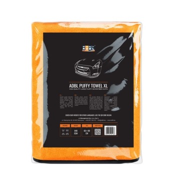 ADBL Puffy Towel XL 60x90 Duży I Puszysty Ręcznik Do Karoserii Samochodowej