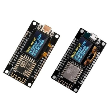ESP8266 NodeMCU V3 OLED 0,96 128x64 с USB-C для Arduino IDE/Micropython