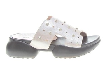 Klapki eleganckie i komfortowe F1716-4 Pink r.41