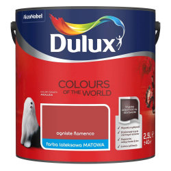DULUX KOLORY ŚWIATA OGNISTE FLAMENCO 2,5L