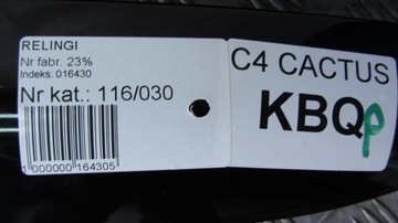 CITROEN C4 CACTUS STŘEŠNÍ NOSIČ STŘEŠNÍ KPL 12-17