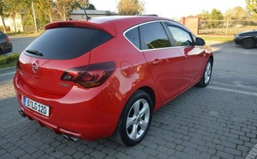 Opel Astra J Hatchback 5d 1.6 Turbo ECOTEC 180KM 2010 Opel Astra 1.6TB Automat Klima Sprowadzony Oplacony 1.6 Benzyna 180KM, zdjęcie 9
