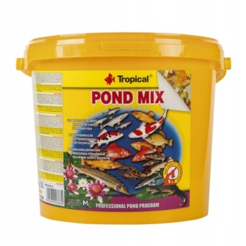 Корм для рыб Tropical POND Mix 5л 800г