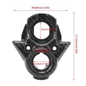 КРЫШКА ЦЕНТРАЛЬНОГО УПРАВЛЕНИЯ, ДЕКОРАТИВНАЯ ЗАМЕНА SURRON LIGHT BEE X S