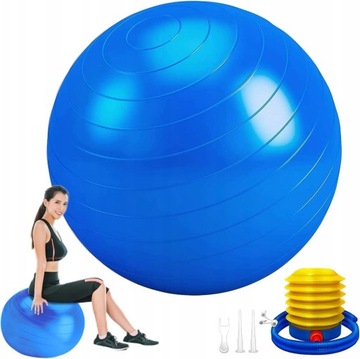 PIŁKA GIMNASTYCZNA REHABILITACYJNA 65 FITNESS POMP